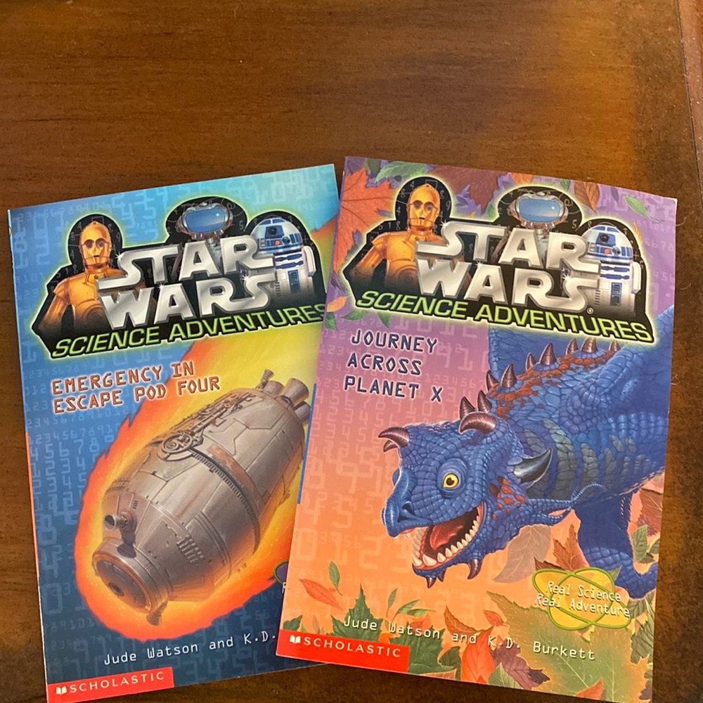 Like new! Star Wars Science Adventures set of two! 🧪